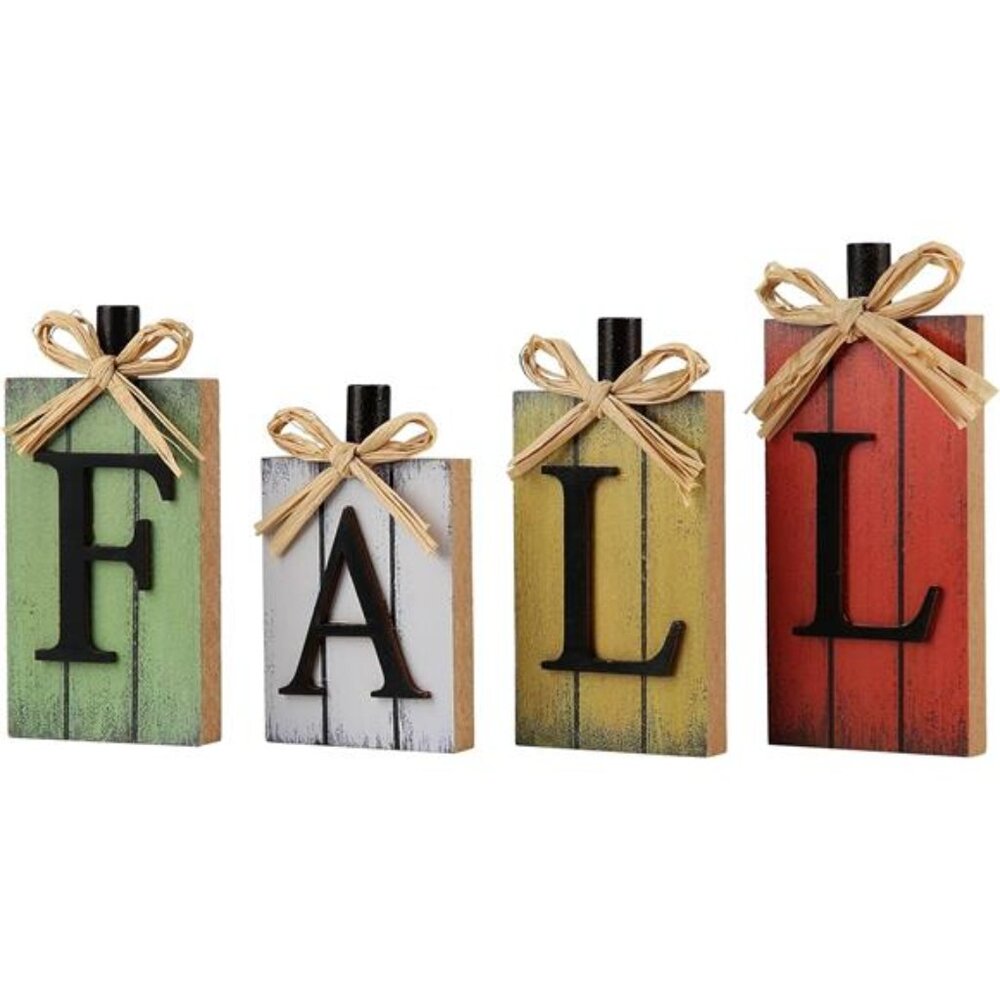 Fall Decorations for Home Rustic Farmhouse Fall Decor Signs, Fall Centerpieces